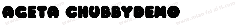 Ageta ChubbyDemo字体转换